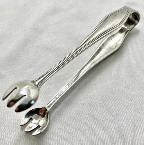 Antique Towle Sterling Silver Sugar Tongs Mary Chilton 1912 .925