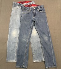 Levis 511 Boys Size 12 Adjustable Waistband Jeans Lot of 2 Pairs