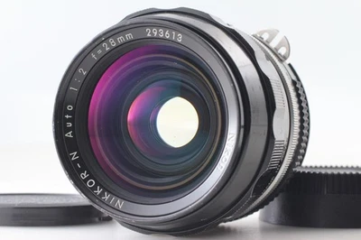 "Near Mint" Nikon NIKKOR-N.C Auto 28mm f/2 Ai Converted Wide Angle Lens JAPAN - Image 1 of 4