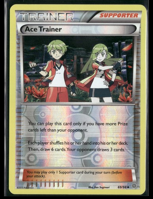 #ad #ad XY Ancient Origins #69 98 Ace Trainer $1.99