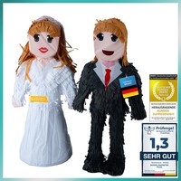 Pinata Einhorn Esel Schatztruhe Herz Stab Maske Set Kindergeburtstag Party Deko