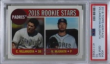 2018 Heritage Rookie Stars Christian Villanueva Kyle McGrath PSA 10 GEM MT 1c7