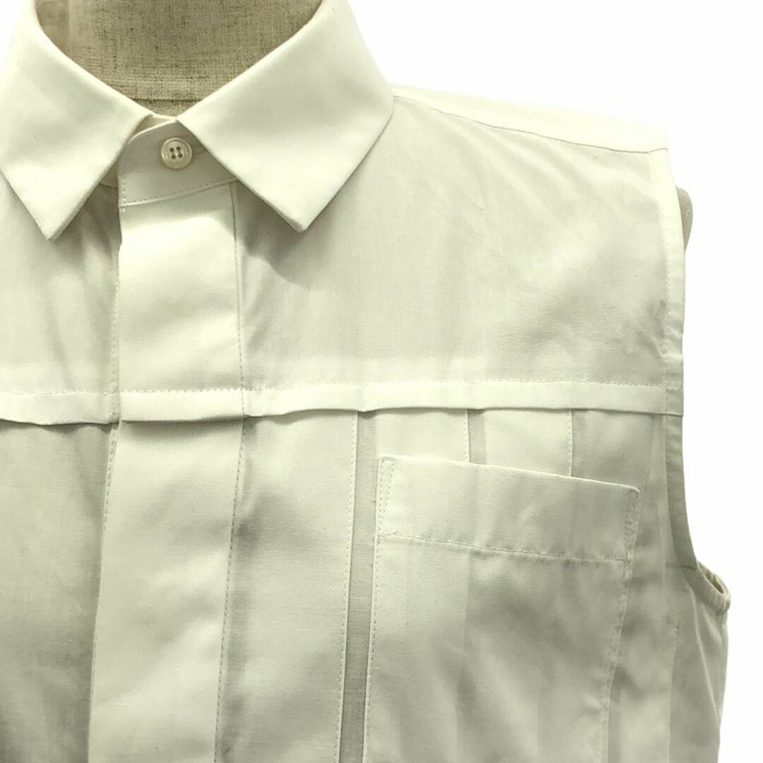sacai 2024 Suiting x Cotton Poplin Dress Docking Dress 1