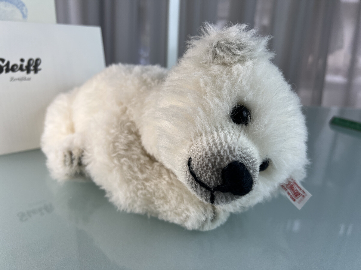Steiff Tier Teddy Bär 036989 Eisbär Flocke 30 cm. Top Zustand | eBay