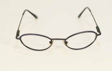Fossil TAOS Blue Metal Eyeglass Frames Designer Style Rx Eyewear
