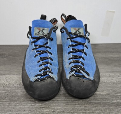 Climb X Rock-Star Lace Climbing Shoe Blue Black X Factor Sole Men\'s Size 9.5 US Climb X | Shoes | Climb X Rockstar Lace Climbing Shoe Blue  main image 2