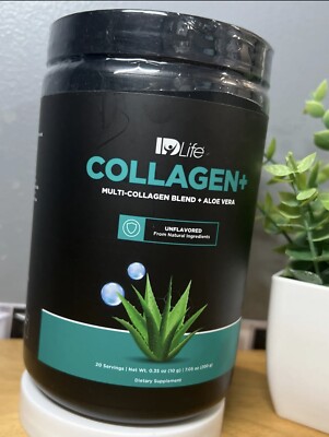 IDLife Collagen+ Multi-Collagen Blend + Aloe Vera 3.52 oz NEW! ID Life! Exp 1/25