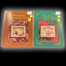 vtg REMEMBER Series * NOVEMBER DECEMBER * David Smith CHART ONLY 1993 OL-039 040