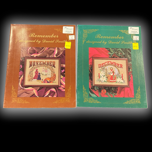 vtg REMEMBER Series * NOVEMBER DECEMBER * David Smith CHART ONLY 1993 OL-039 040 - 第 1/7 張圖片