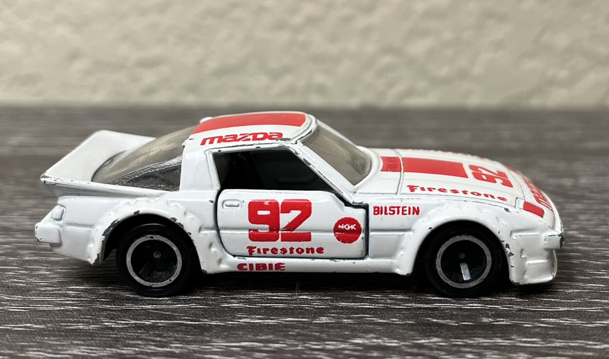 Tomica Mazda Savanna Racing RX-7 Diecast Car 1/60 Scale No.74