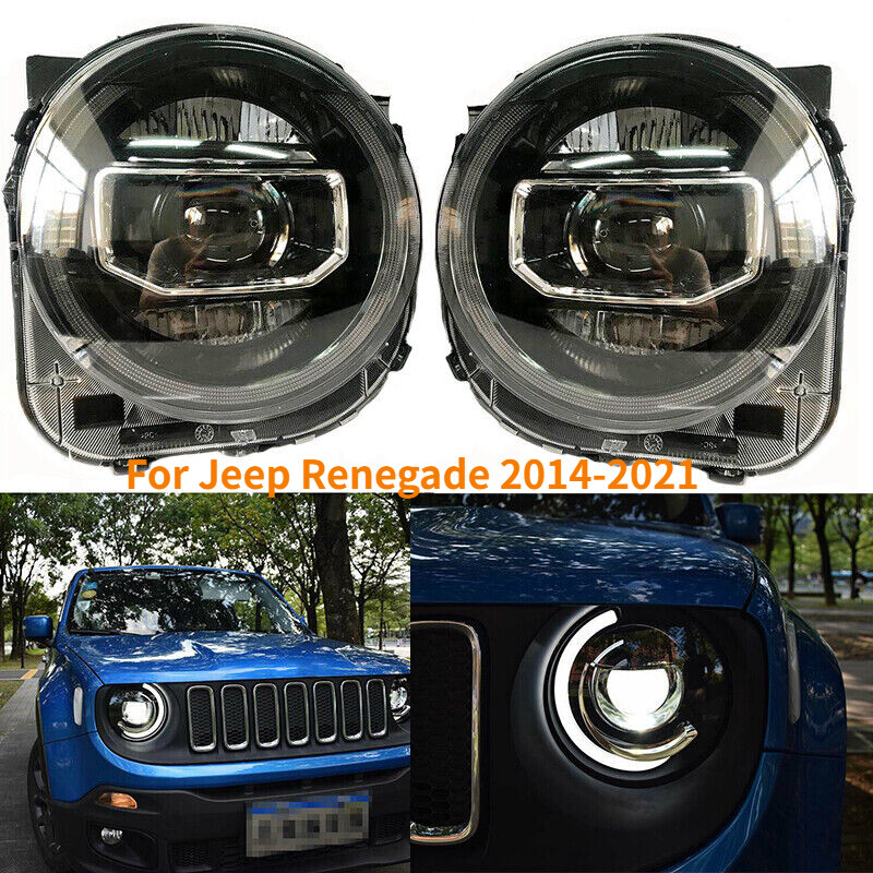30SMD Blue LED Daytime Running Light Bulbs DRL For Jeep Renegade 2015 -2018 | Car LED Headlight Compatible For Jeep Renegade 2015-2018 DRL Runni | ヘッドライト本体 | NIDFRVKL(小さな店)