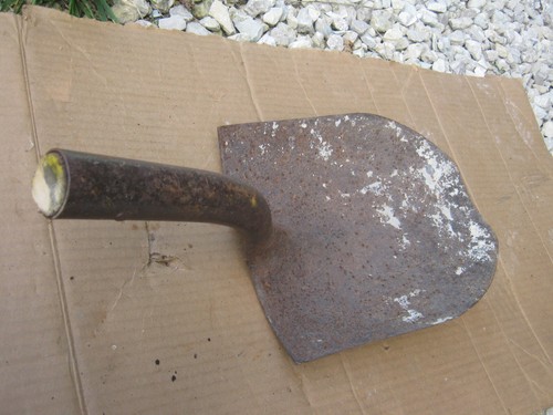 Metal Shovel 2 HEAT TREATED no handle Rustic Original Vintage Primitive