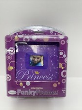 New Funky Frames 1.8" LCD Portable Digital Picture Frame Purple Princess