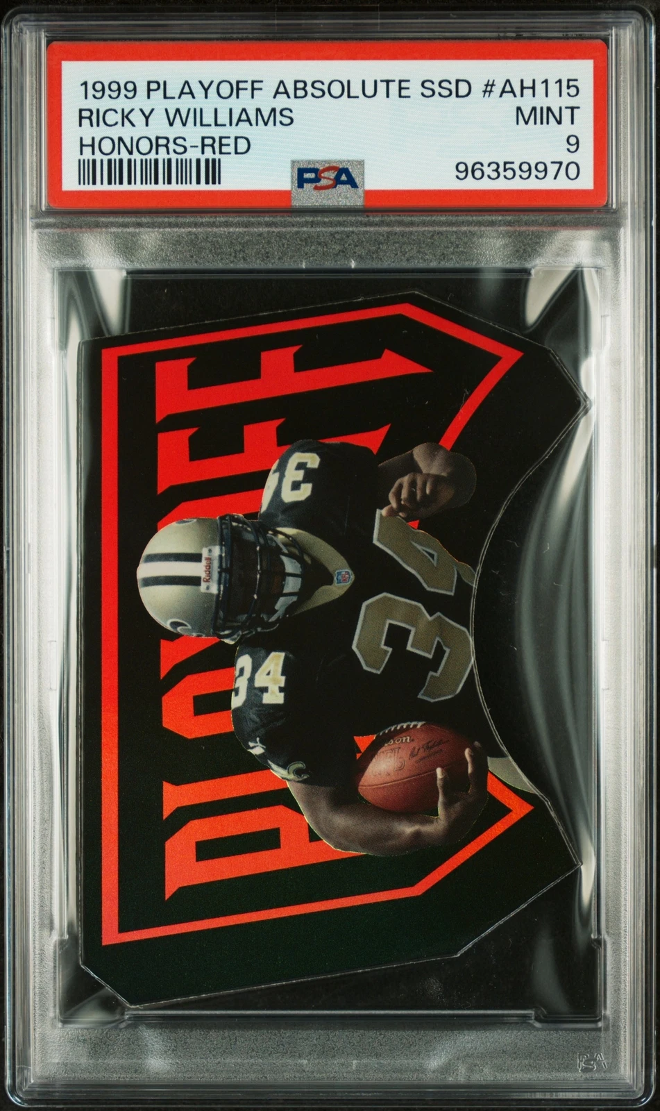 Ricky Williams Playoff Absolute Honors #AH115 Red