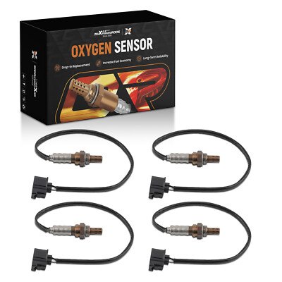 4pc Oxygen Sensor Set Upstream+Downstream For Jeep Wrangler 3.6L 2012-2018 – USA