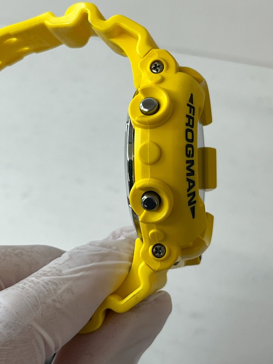 CASIO G-SHOCK FROGMAN イエロー DW-8250 Casio G-Shock DW-8250 Frog Man Yellow Water Resistant