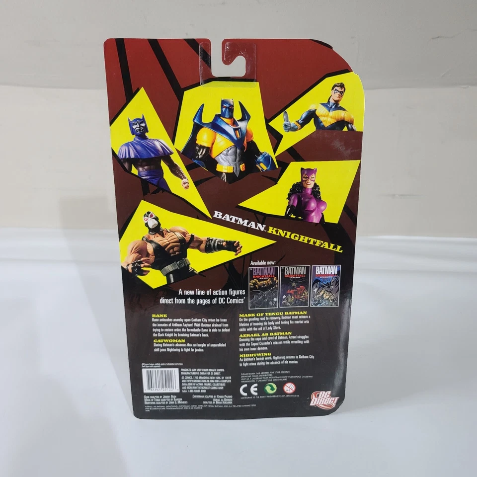 Figura de acción DC DIRECT Knightfall Batman serie 1 BANE NUEVA EN CAJA como nueva estuche nuevo Foto 2 de 2