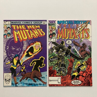 Bronze Age Marvel Comics New Mutants Key Issue 1 High Grade NM & Special Edition