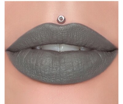 Jeffree Star Velvet Trap Lipstick Drill Sergeant Sultry Grey Gray New