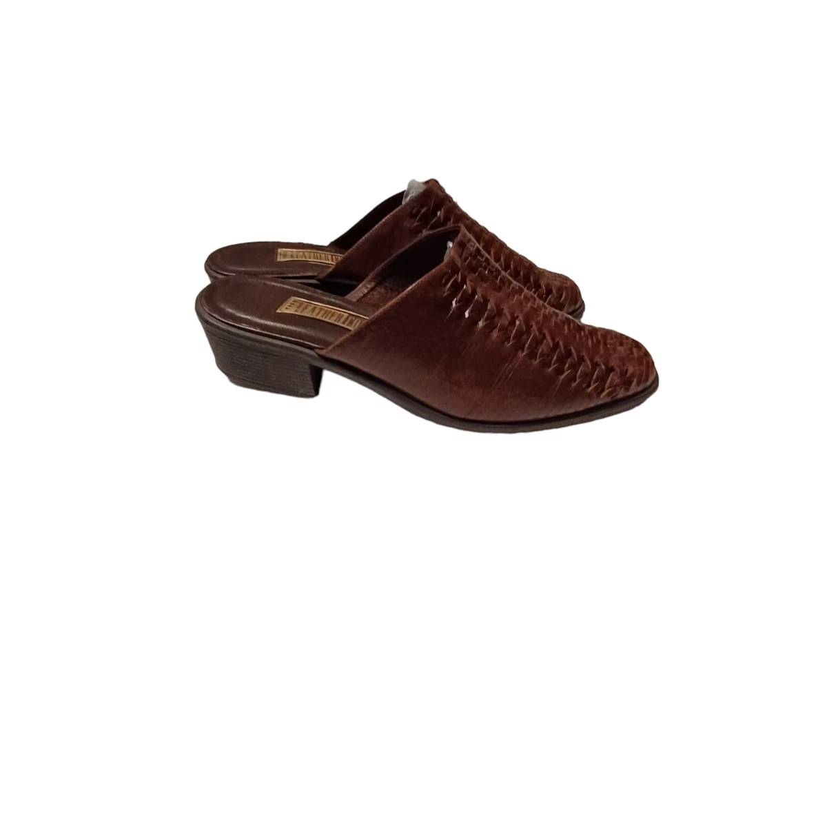 Leather Collection Slip on Womens Shoes Brown made in brazil 8