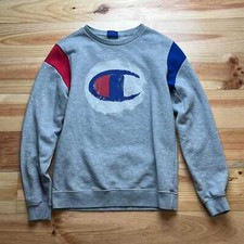 Champion Kids Athletic Crewneck Sweatshirt - Grey XL 13/14  Soft...