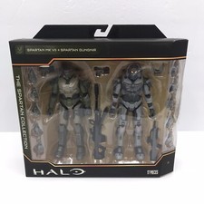 Juego de 2 figuras Halo The Spartan Collection Spartan MK VII + Spartan Gungnir nuevo en caja