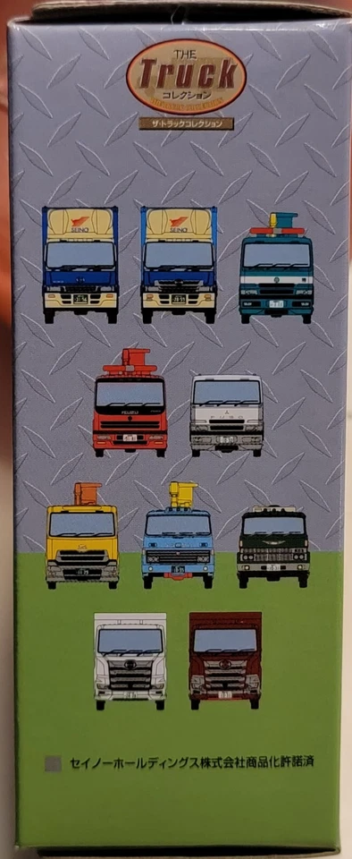 TOMYTEC 1/150 THE TRUCK COLLECTION #12,  GREEN TRAILER WITH EXCAVATOR VEHICLE! - Image 4 of 4