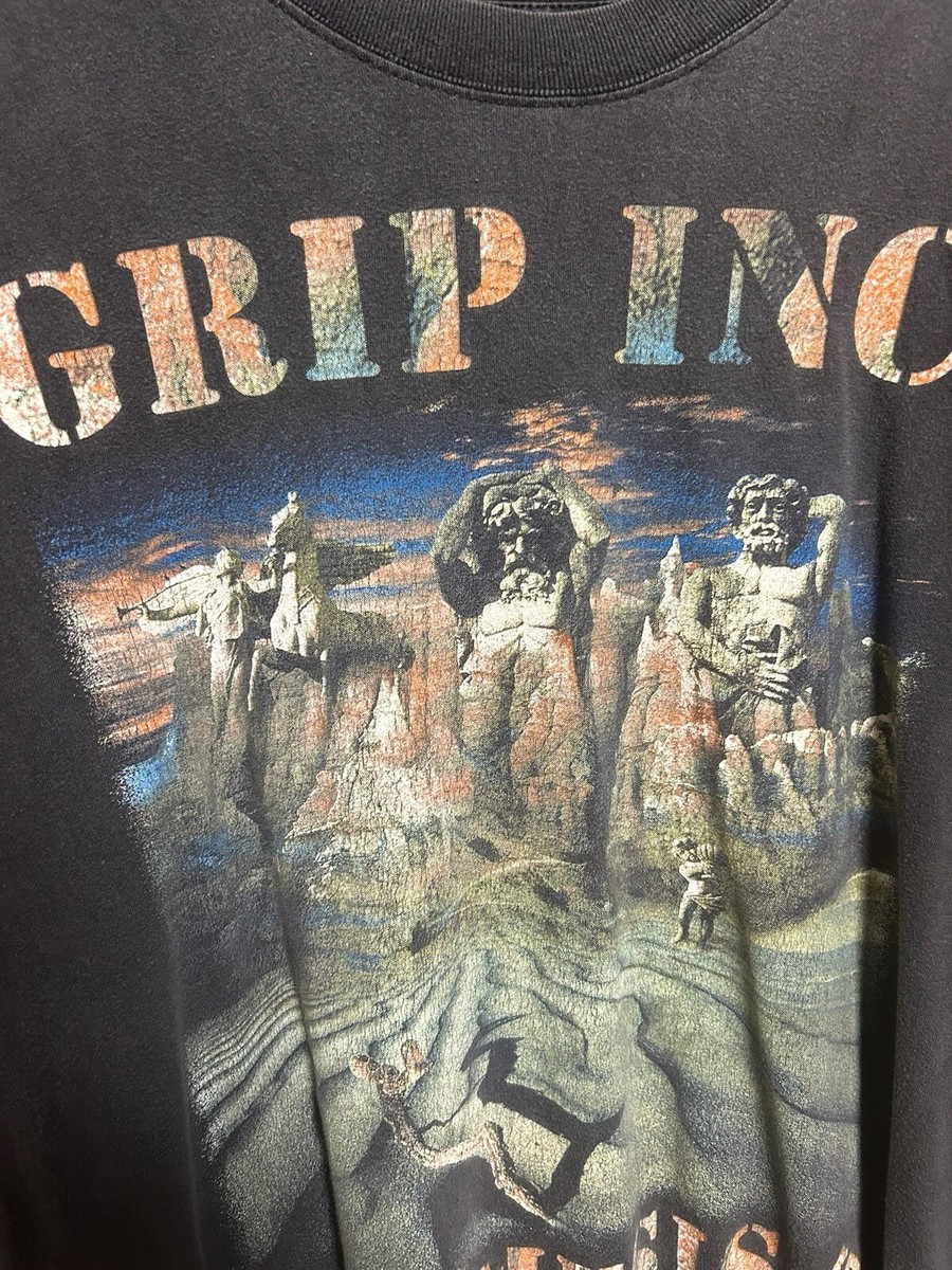 Grip Inc. Vintage 1997 Rock Band Tour Long Sleeve Shirt Size XL | eBay
