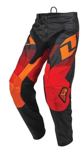 YOUTH MOTOCROSS MX KIT ONE INDUSTRIES ATOM PANTS JERSEY - SHIFTER ORANGE / RED - Picture 4 of 4