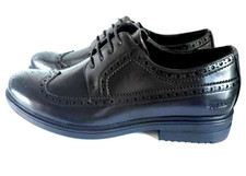 scarpe uomo SOLO SOPRANI stringate nero opaco con lacci
