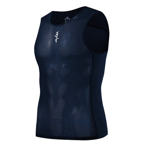 YKYWBIKE Mens Cycling Base Layer Bike Under Shirt Sleeveless Mesh Top MTB Ves - Picture 39 of 40