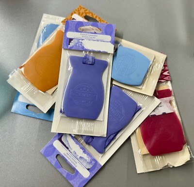 NEW SCENTSY CAR BARS-LOOK AT DROP DOWN BOX - **MANY RETIRED SCENTS**SHIPS FREE