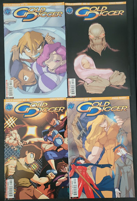 GOLD DIGGER SET OF 34 ISSUES (2004 Series) ANTARCTIC PRESS RANGING FROM #51-98