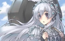 Anime girls hitsugi no chaika Playmat Game Mat Desk
