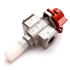 SMC VHS30-N03-Z Lock Out Valve, 3-Port, 15-150psi, 3/8" NPT, 1/4" NPT