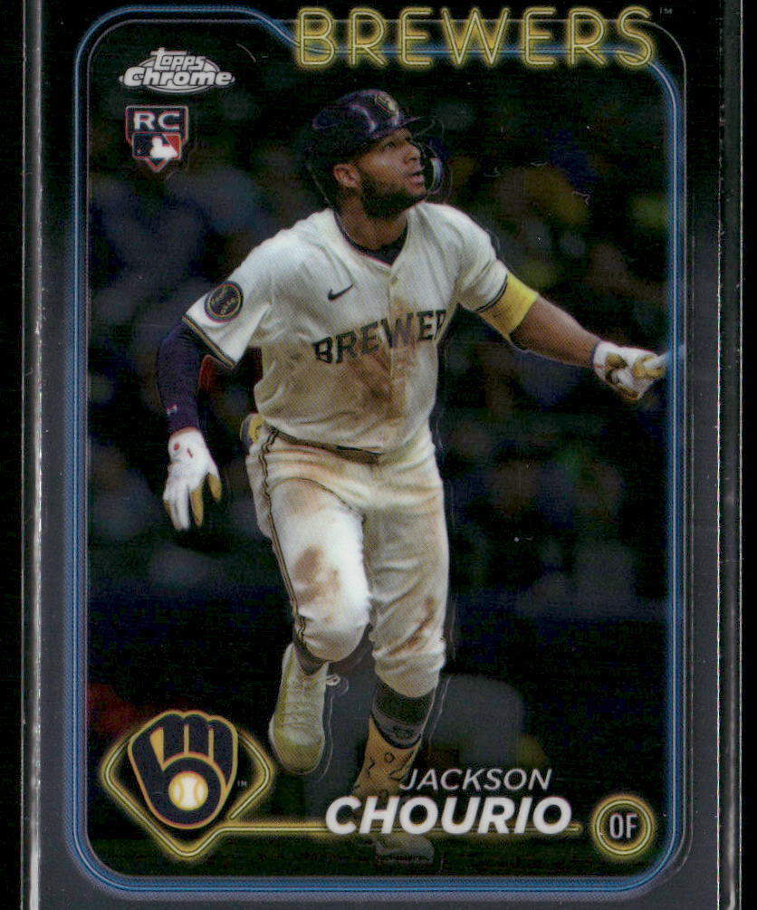2024 Topps Chrome Update #USC18 Jackson Chourio Milwaukee Brewers