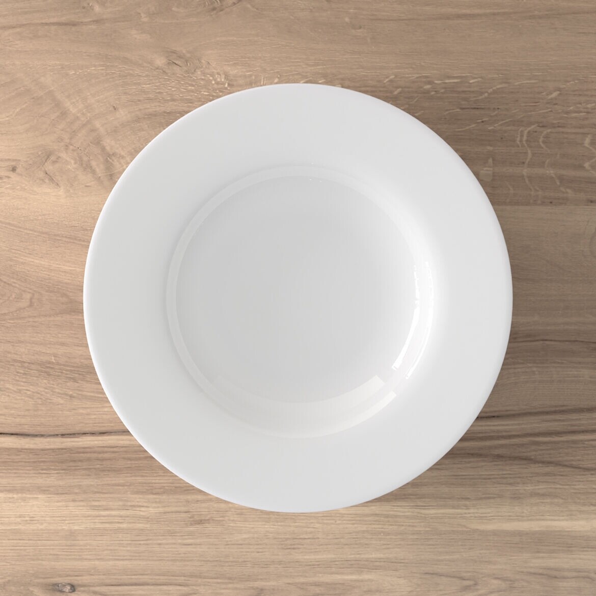 Assiettes Creuses Villeroy & Boch Royal Premium - Porcelaine Haute Qualité, 24 Cm, Lot De 6, Blanc - 11
