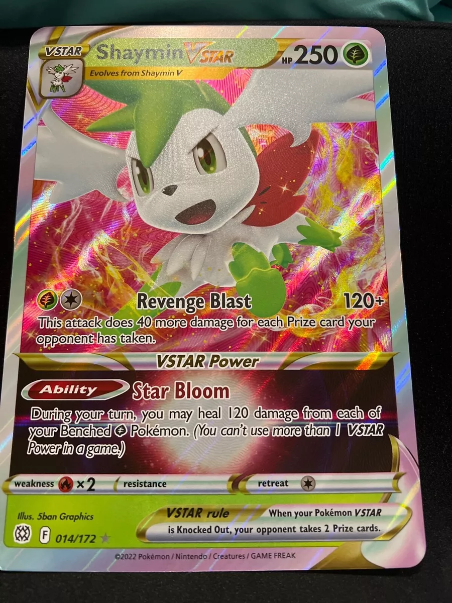 Shaymin VSTAR - 014/172 - Jumbo Cards - Pokemon