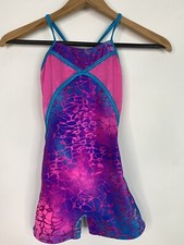 Capezio Children s Dance Gymnastics Athletic Leotard Multi Colors Girl s Sz 1