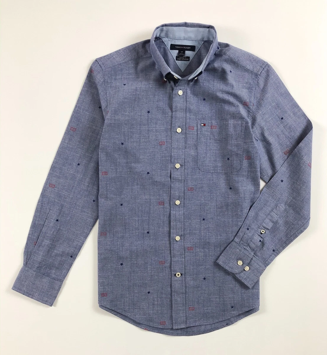 Tommy hilfiger indigo shirt top