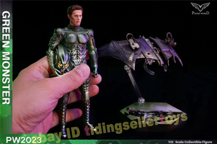 PWTOYS Norman Osborn Green Goblin 1/12 Action Figure 6in