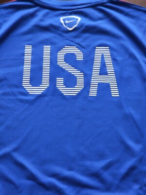 Nike USA Football Soccer Training Jersey Mens Size Medium | eBay