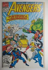 Marvel Comics Avengers #350 Sersi and Black Knight Begin Relationship VF/NM