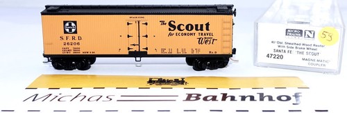 Micro Trains Line 47220 40' Sheathed Reefer Scout 26206 N 1:160 f59 å | Zustand: Gebraucht