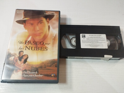 Un Paseo Por Las Nubes Keanu Reeves Aitana Sanchez Gijon 1995 VHS Cinta Español