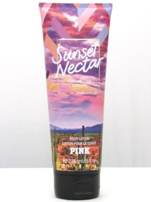 VICTORIA'S SECRET PINK SUNSET NECTAR BODY LOTION 8 FL OZ
