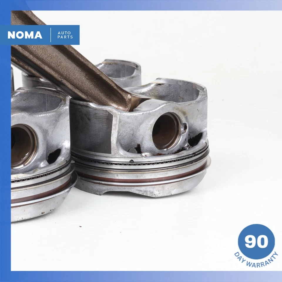 Juego de pistones de motor BMW ActiveHybrid 5 3 7 X3 X5 3,0 L N55B30A 10-19 OEM Foto 3 de 4