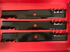 Set of 3 Oregon 392-025 Gator G6 Blade 20-1/2" replaces Exmark 103-6398 103-6383