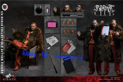 New Fish BoneHot Fight Club Tyler Taylor Brad Pitt FB-Z010 1/6