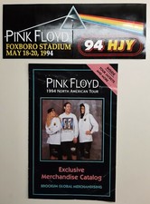 94 HJY Rock PINK FLOYD Foxboro Stadium May 18-20, 1994 Bumper Sticker & Catalog